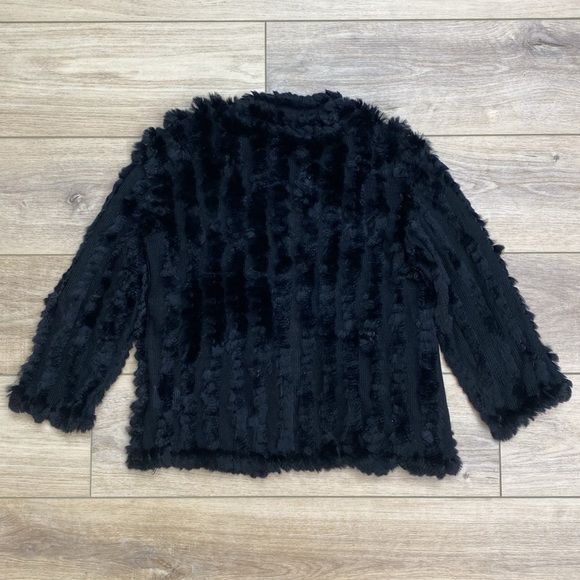 Heartloom | Rosa Rex | Rabbit Fur Cardigan - Picture 6 of 13